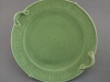 Green Plate, inscribed lines